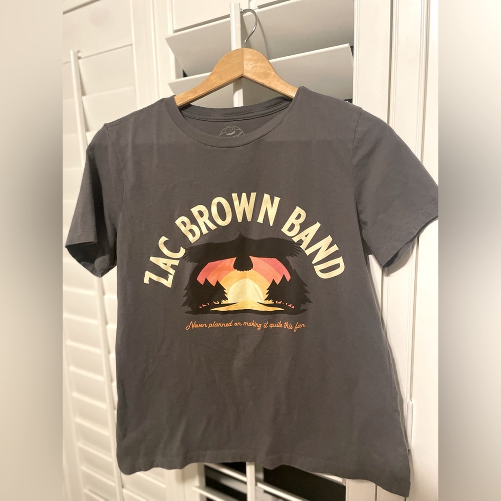 Zac Brown Band tour tee, medium